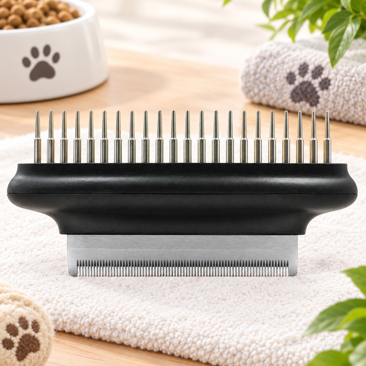 Meowora 2-in-1 Deshedding Brush