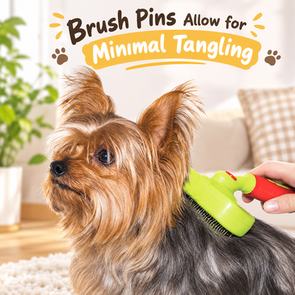 Meowora Retractable Pet Grooming Brush